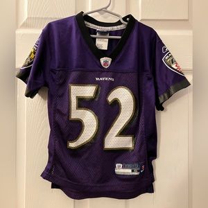 Boys Small Authentic Ray Lewis Jersey